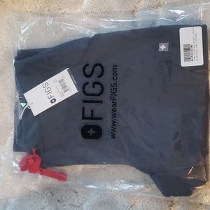 Figs Charcoal Yola Scrub Pants XXS